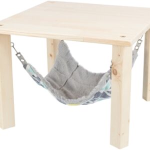 TRIXIE SCHUILPLAATS MET HANGMAT SUNNY ASSORTI / GRIJS