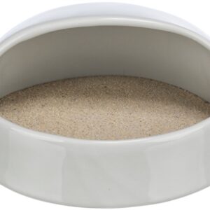 TRIXIE ZANDBAD DEGOES/HAMSTERS KERAMIEK GRIJS