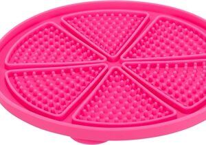 TRIXIE LICK'N'SNACK MAT MET ZUIGNAPPEN SILICONEN ROZE