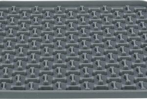 TRIXIE LICK'N'SNACK MAT SILICONEN DONKERGRIJS