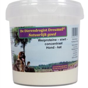 DIERENDROGIST WEIPROTEINE CONCENTRAAT HOND / KAT