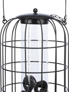 TRIXIE VOERDISPENSER MET GAASBESCHERMING ZWART