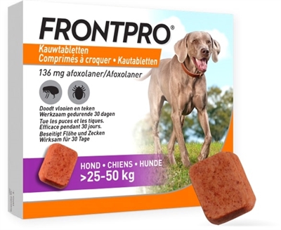 FRONTLINE FRONTPRO KAUWTABLETTEN