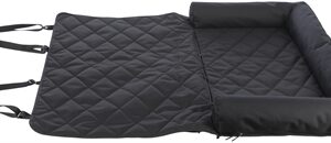 TRIXIE HONDENKUSSEN VOOR AUTOSTOEL DUBBEL ZWART