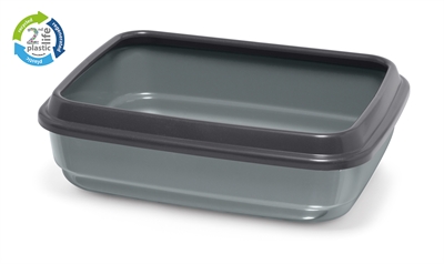 IMAC KATTENBAK JERRY 2ND LIFE GERECYCLED LICHTGRIJS / ANTRACIET