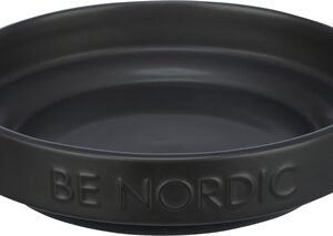 TRIXIE BE NORDIC VOERBAK KAT KERAMIEK / RUBBER ZWART