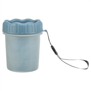 TRIXIE POOTREINIGER VOOR DE HOND SILICONE / PP BLAUW