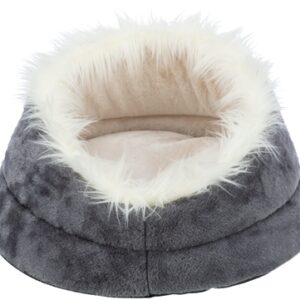 TRIXIE HONDENMAND MINOU ROND SOFT EDITION GRIJS / LICHTGRIJS