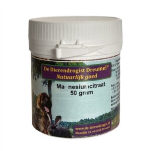 DIERENDROGIST MAGNESIUM CITRAAT