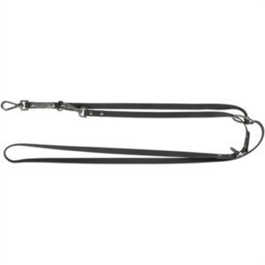 TRIXIE CITYSTYLE HONDENRIEM VERSTELBAAR PVC ZWART
