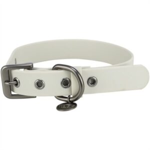 TRIXIE CITYSTYLE HALSBAND HOND PVC LICHTGRIJS