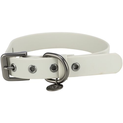 TRIXIE CITYSTYLE HALSBAND HOND PVC LICHTGRIJS