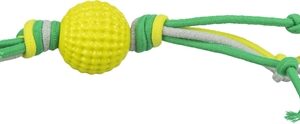 TRIXIE HONDENSPEELGOED BAL MET TOUW TPR POLYESTER