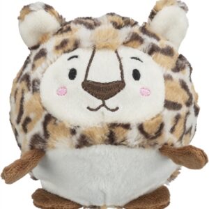 TRIXIE HONDENSPEELGOED BAL LUIPAARD PLUCHE RUBBER