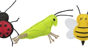 TRIXIE KATTENSPEELGOED INSECTEN VILT MET CATNIP