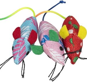 TRIXIE KATTENSPEELGOED MUIS STOF MET CATNIP