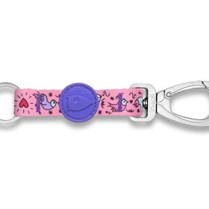 MORSO KEY CORD SLEUTELHANGER GERECYCLED SWEET TWEET ROZE