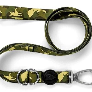 MORSO HONDENRIEM VERSTELBAAR GERECYCLED FULL METAL DOG BRUIN