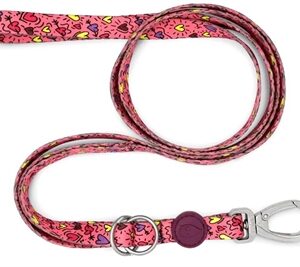 MORSO HONDENRIEM VERSTELBAAR GERECYCLED PINK THINK ROZE