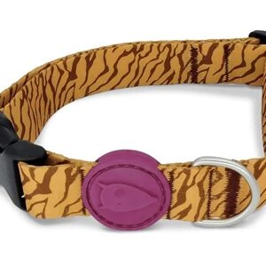 MORSO HALSBAND HOND GERECYCLED JUNGLE DRUM ORANJE