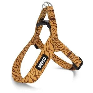 MORSO MINI HONDENTUIG VERSTELBAAR GERECYCLED JUNGLE DRUM ORANJE