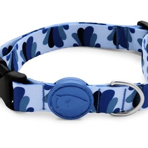 MORSO HALSBAND HOND GERECYCLED SPLASH BLAUW