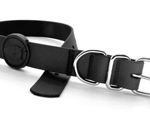 MORSO HALSBAND HOND WATERPROOF GERECYCLED BLACK ZWART