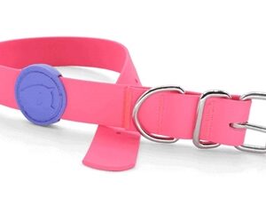 MORSO HALSBAND HOND WATERPROOF GERECYCLED PASSION PINK ROZE