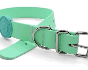 MORSO HALSBAND HOND WATERPROOF GERECYCLED CARRIBEAN GREEN GROEN