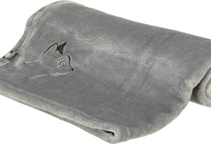 TRIXIE HONDENDEKEN NILAY PLUCHE GRIJS