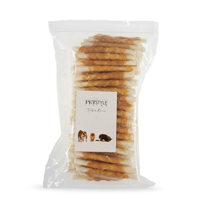 PETSTYLE LIVING GEDRAAIDE STICK MET KIP