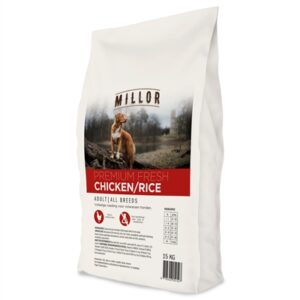 MILLOR PREMIUM EXTRUDED FRESH ADULT CHICKEN / RICE