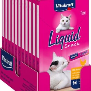 VITAKRAFT CAT LIQUID SNACK KIP & TAURINE