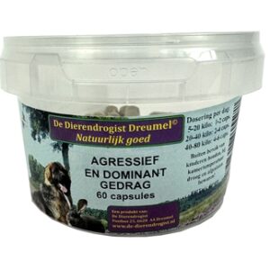 DIERENDROGIST AGRESSIEF / DOMINANT CAPSULES