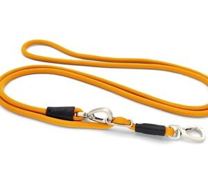 MORSO HONDENRIEM HANDS FREE REGULAR ROPE GERECYCLED GOUD