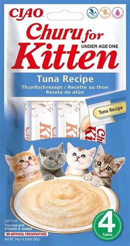 INABA CHURU KITTEN TUNA RECIPE