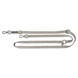 TRIXIE HONDENRIEM CITYSTYLE VERSTELBAAR KATOEN LICHTGRIJS