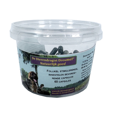 DIERENDROGIST FOLLIKEL STIMULEREND / INNESTELEND BEVORDERENDE CAPSULES