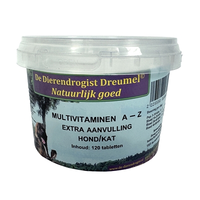 DIERENDROGIST MULTIVITAMINE A-Z