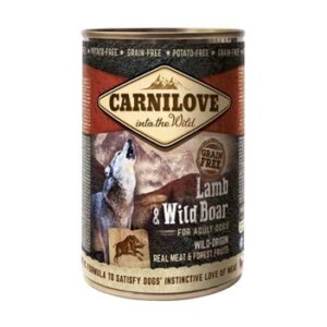 CARNILOVE DOG BLIK LAM / WILD ZWIJN