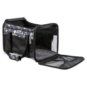 TRIXIE HONDENTAS ADRINA MET PRINT ZWART