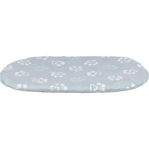 TRIXIE HONDENKUSSEN JIMMY COTTON LOOK OVAAL LICHTGRIJS