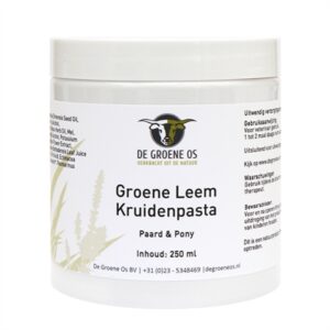 DE GROENE OS GROENE LEEM KRUIDENPASTA