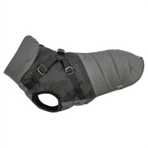 TRIXIE HONDENJAS PONTIS MET TUIG REFLECT GRIJS