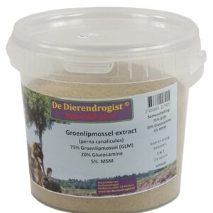 DIERENDROGIST GLM MSM GLUCOSAMINE ONTSTEKINGSREMMEND