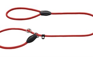 HUNTER RETRIEVERLIJN MET STOP FREESTYLE ROOD