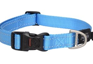 ROGZ FOR DOGS FANBELT HALSBAND TURQUOISE