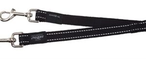 ROGZ FOR DOGS FANBELT SPLITTER ZWART