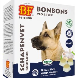 BF PETFOOD SCHAPENVET MAXI BONBONS KNOFLOOK