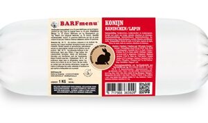 BARFMENU KONIJN HONDENVOER